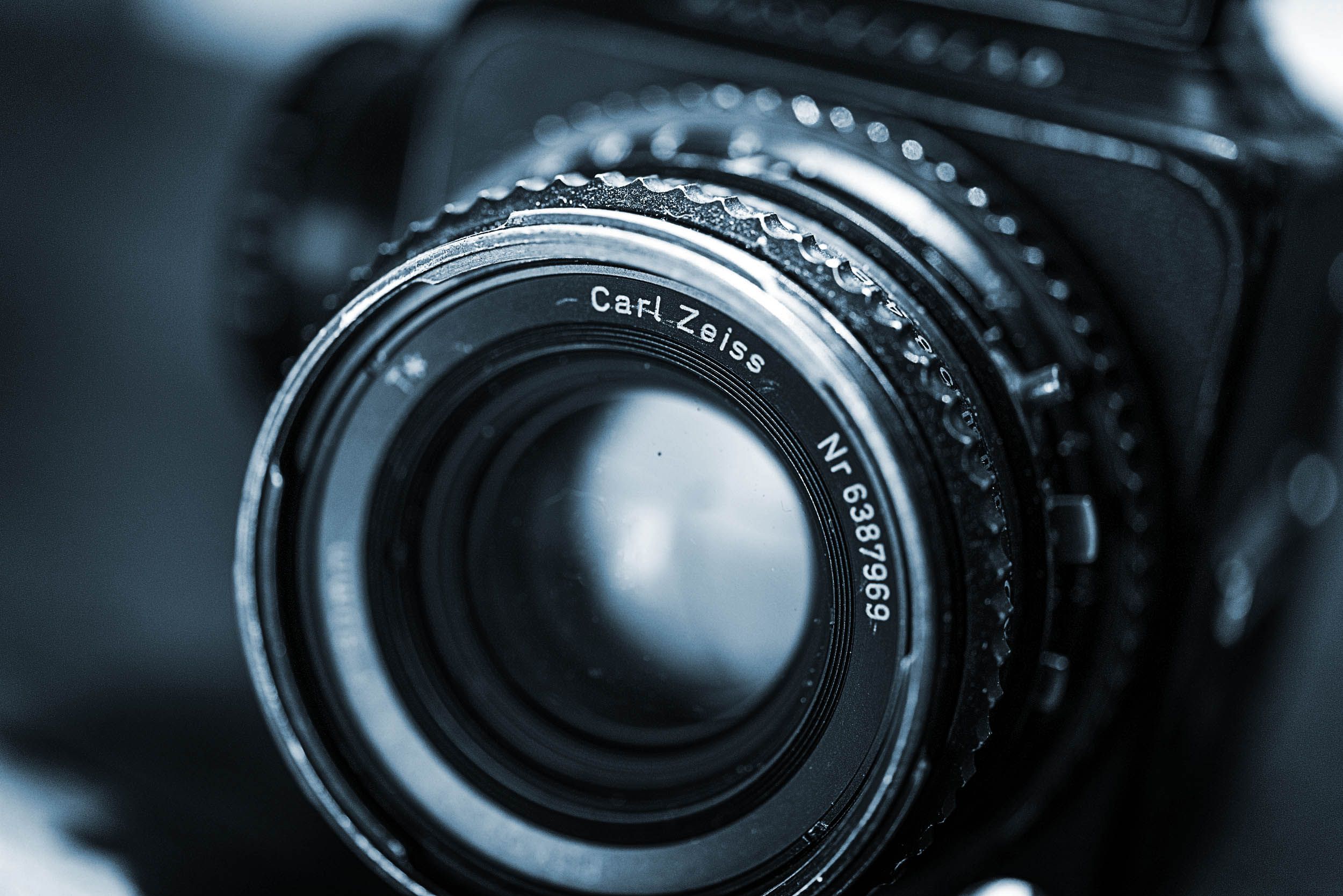 A Hasselblad camera in the Living Image studio