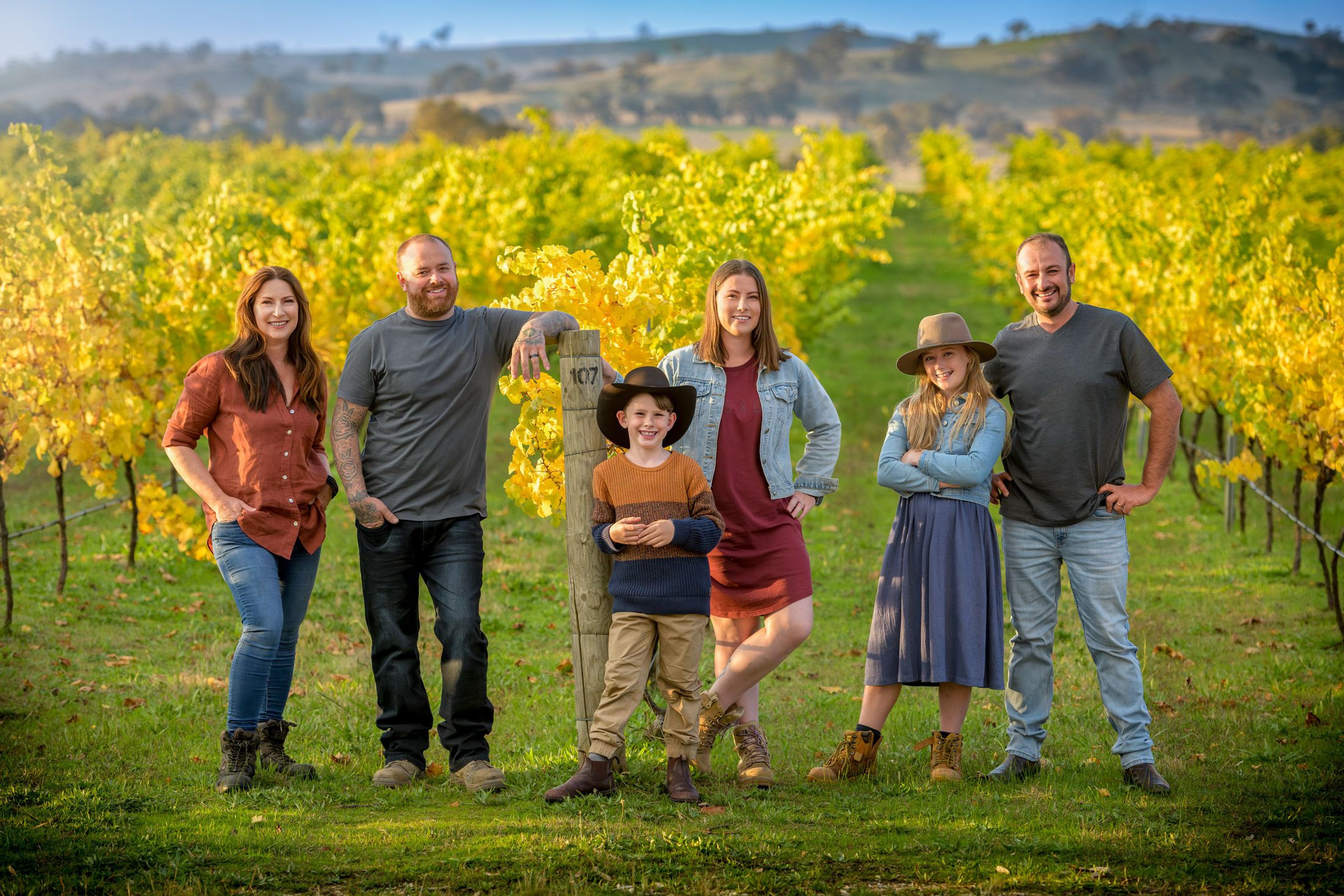 A family portrait by Living Image Photography